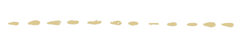 gold handdrawn dashes
